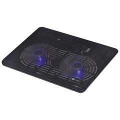 COOLER/BASE PARA NOTEBOOK/LAPTOP DE ATÉ 15.6" DYNAMIC WIND COM 2 FAN LED AZUL - comprar online