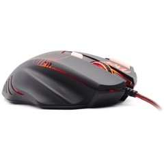 Mouse Gamer SPIDER VENOM OM-704 Preto/Vermelho FORTREK na internet