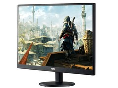 MONITOR LED 23 AOC M2470SWD2 1920 X 1080 FULL HD WIDESCREEN VGA DVI VESA - comprar online