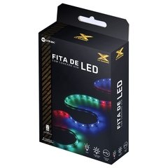 FITA DE LED RGB COM CONTROLADOR CONEXÃO USB 60 PONTOS DE LED 1 METRO - LRU1