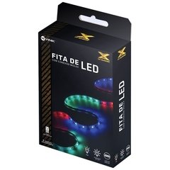 Imagem do FITA DE LED RGB COM CONTROLADOR CONEXÃO MOLEX 60 PONTOS DE LED 1 METRO - LRM1