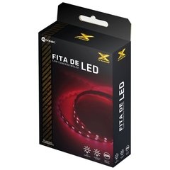 FITA DE LED VERMELHO COM CONEXÃO MOLEX 60 PONTOS DE LED 1 METRO - LVM1 - Preech Informática - Informática e suas tecnologias