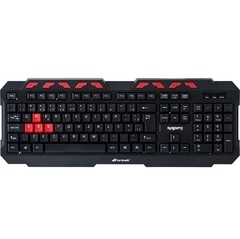 Teclado Gamer Multimídia SPIDER GK-704BK Preto/Vermelho FORTREK na internet