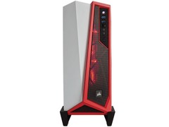 GABINETE GAMER CORSAIR CC-9011083-WW CARBIDE SERIES SPEC ALPHA BRANCO/VERMELHO na internet