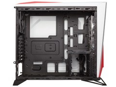 Imagem do GABINETE GAMER CORSAIR CC-9011083-WW CARBIDE SERIES SPEC ALPHA BRANCO/VERMELHO