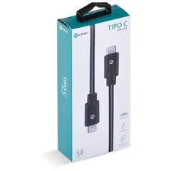 Imagem do CABO USB TIPO C X TIPO C V3.2 GEN1 5GBPS 3A 1,5 METROS - C32G1-15