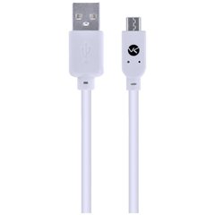 CABO USB X MICRO USB B 2.0 5 PINOS 1 METRO BRANCO - MUSB-1 - Preech Informática - Informática e suas tecnologias