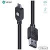 CABO USB X MICRO USB B 2.0 5 PINOS 2 METROS PRETO - MUSB-2