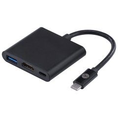 ADAPTADOR HUB USB TIPO C X USB TIPO C, HDMI 4K, USB 3.0, 20CM - HCHUC-20 - comprar online