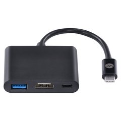 ADAPTADOR HUB USB TIPO C X USB TIPO C, HDMI 4K, USB 3.0, 20CM - HCHUC-20 na internet