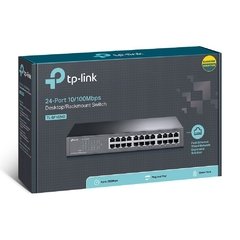 SWITCH 24 PORTAS RACK 10/100MBPS TL-SF1024D