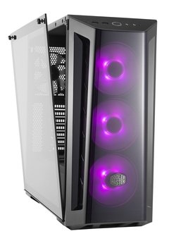 GABINETE - MASTERBOX - MB520 RGB - MCB-B520-KGNN-RGB