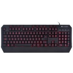 TECLADO USB GAMER VX GAMING DRACO COM MACROS, MULTIMIDIA LED 3 CORES CABO 1.8 METROS ABNT2 PRETO - GT400 - comprar online