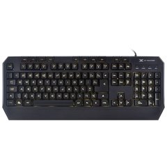 TECLADO USB GAMER VX GAMING DRACO COM MACROS, MULTIMIDIA LED 3 CORES CABO 1.8 METROS ABNT2 PRETO - GT400 na internet