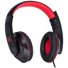 HEADSET GAMER VX GAMING V BLADE II USB COM MICROFONE RETRÁTIL E AJUSTE DE HASTE PRETO COM VERMELHO - GH200 - comprar online