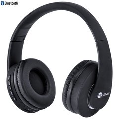 FONE HEADSET BLUETOOTH EASY WH COM FM LEITOR DE CARTÃO MICRO SD E CABO AUXILIAR P2 3.5MM PRETO - HW100