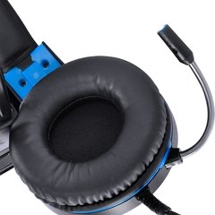 HEADSET GAMER VX GAMING LUGH LED AZUL USB COM MICROFONE FLEXIVEL - GH300 na internet