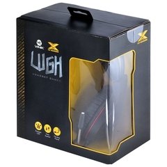 HEADSET GAMER VX GAMING LUGH LED VERMELHO USB COM MICROFONE FLEXIVEL - GH300 - loja online