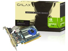 GEFORCE GALAX GT MAINSTREAM NVIDIA 71GGH4HXJ4FN GT 710 1GB DDR3 64BITS 1600MHZ DVI HDMI VGA