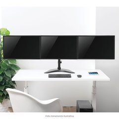 SUPORTE PARA 3 MONITORES 13'' A 27'' VESA 100X100 PLMSM03A na internet