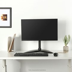 SUPORTE PARA MONITOR DE MESA 13"-27'' VESA 100X100 PLMSM01B - Preech Informática - Informática e suas tecnologias