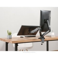 SUPORTE A GÁS PARA 2 MONITORES 13'' A 27'' VESA 100X100 SM-341B - Preech Informática - Informática e suas tecnologias