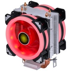 COOLER PARA PROCESSADOR VX GAMING BLITZAR COMPATIVEL COM INTEL/AMD COM PWM TDP 100W LED VERMELHO - CP400 na internet