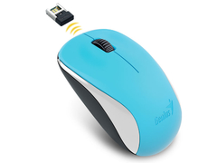 MOUSE WIRELESS GENIUS 31030109119 NX-7000 BLUEEYE AZUL 2,4 GHZ 1200 DPI - comprar online