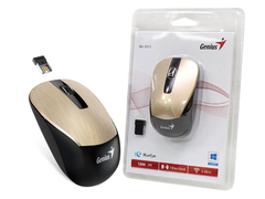 MOUSE WIRELESS GENIUS 31030119108 NX-7015 BLUEEYE GOLD 2,4GHZ 1600DPI