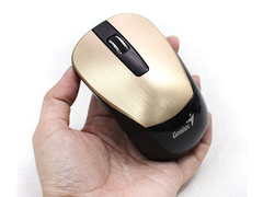 MOUSE WIRELESS GENIUS 31030119108 NX-7015 BLUEEYE GOLD 2,4GHZ 1600DPI - Preech Informática - Informática e suas tecnologias