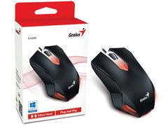 MOUSE GAMER GENIUS 31040034100 X-G200 USB PRETO