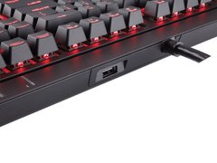 TECLADO GAMER CORSAIR CH-9000088-BR STRAFE RETROILUMINACAO VERMELHA TECLAS CHERRY MX RED na internet