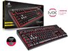 TECLADO GAMER CORSAIR CH-9000088-BR STRAFE RETROILUMINACAO VERMELHA TECLAS CHERRY MX RED