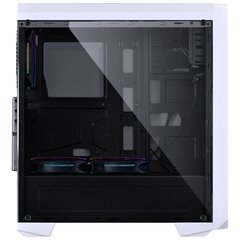 Imagem do GABINETE MID-TOWER NOVA PLUS BRANCO COM 3 FANS LED RGB LATERAL EM ACRÍLICO - NOVBRRGB3FCA