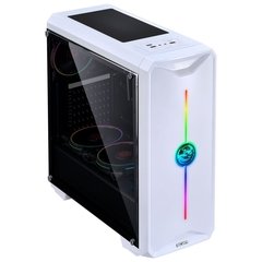 GABINETE MID-TOWER NOVA PLUS BRANCO COM 3 FANS LED RGB LATERAL EM ACRÍLICO - NOVBRRGB3FCA - comprar online