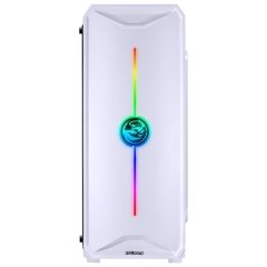 GABINETE MID-TOWER NOVA PLUS BRANCO COM 3 FANS LED RGB LATERAL EM ACRÍLICO - NOVBRRGB3FCA - loja online