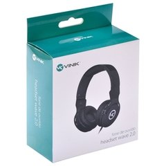 FONE DE OUVIDO HEADSET WAVE 2.0 P2 3.5MM COM MICROFONE - HW35 - Preech Informática - Informática e suas tecnologias