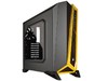 GABINETE GAMER CORSAIR CC-9011094-WW CARBIDE SERIES SPEC ALPHA PRETO/AMARELO