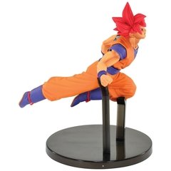 FIGURE DRAGON BALL SUPER SON GOKU FES - SUPER SAIAN GOD REF: 34613 na internet