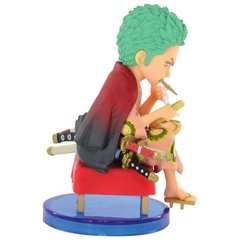 FIGURE ONE PIECE WORLD COLLECTABLE JAPANESE STYLE - RORONOA ZORO REF: 34637/34638 na internet