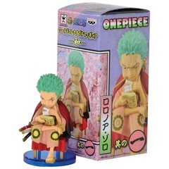 FIGURE ONE PIECE WORLD COLLECTABLE JAPANESE STYLE - RORONOA ZORO REF: 34637/34638