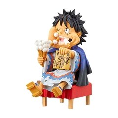 FIGURE ONE PIECE WORLD COLECCTABLE JAPANESE STYLE - MONKEY D LUFY REF: 34637/34641