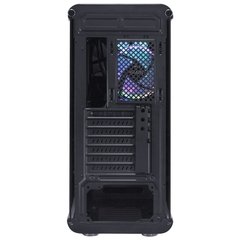 GABINETE MID-TOWER SOLARIS PRETO COM 2 FAN 20CM RGB COM FRONTAL E LATERAIS EM VIDRO TEMPERADO - SOLPTRGB2FV - Preech Informática - Informática e suas tecnologias