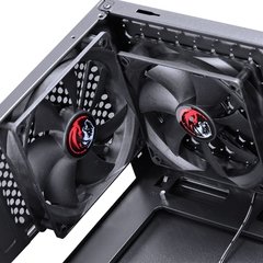 GABINETE MID-TOWER TERRA 2 FANS COM LATERAL ACRILICA PRETO - TERPT2FCA na internet