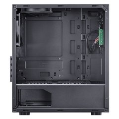 Imagem do GABINETE MID-TOWER TERRA 2 FANS COM LATERAL ACRILICA PRETO - TERPT2FCA