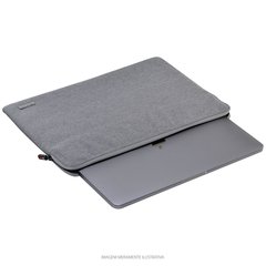 CAPA PARA NOTEBOOK CASE 15.6" CINZA COM INTERIOR CINZA CLARO TRAVELTECH - TS-15G - comprar online