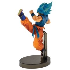 FIGURE DRAGON BALL SUPER SAIYAN GOD SON GOKU Z BATTLE REF: 34852/34853 - loja online