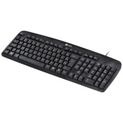 TECLADO USB CORP ABNT2 CABO 1.8 METROS 110 TECLAS PRETO - CT300 na internet