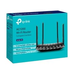 ROTEADOR WIRELESS GIGABIT MU-MIMO DUAL BAND 2.4GHZ E 5GHZ AC1200 ARCHER C6 na internet