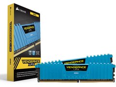 MEMORIA DESKTOP GAMER DDR4 CORSAIR CMK16GX4M2B3000C15B 16B KIT (2X8GB) 3000MHZ DIMM CL15 VENGEANCE LPX BLUE